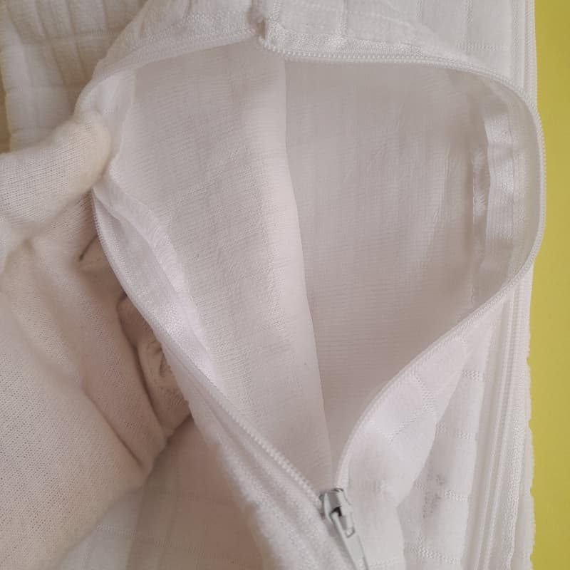 Waterproof mattress protector with waterproof pillow pair