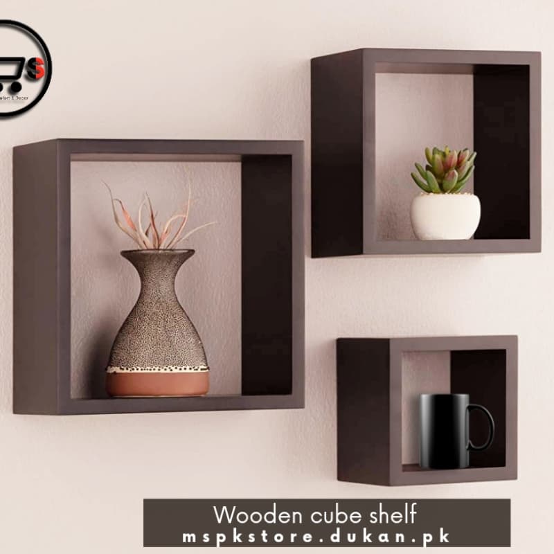 MS pk wooden box shelves, wall mounted shelves,