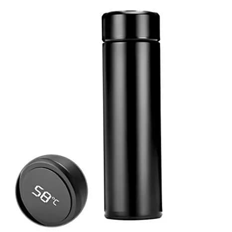 Temperature Display Indicator Insulated Stainless Steel Hot & Cold Flask Bottle, flask bottle,