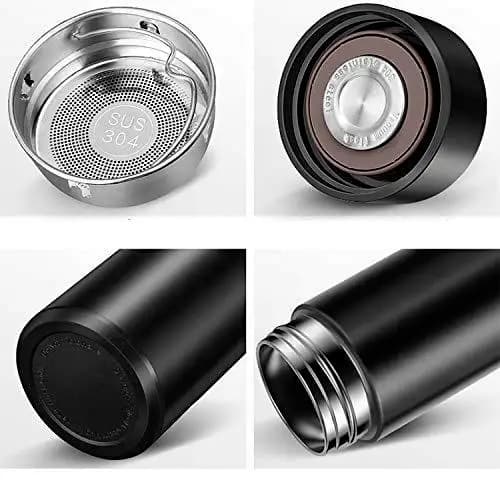 Temperature Display Indicator Insulated Stainless Steel Hot & Cold Flask Bottle, flask bottle,